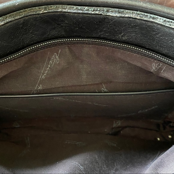 Etienne Aigner Black Handbag Genuine Leather German Luxury - Picture 5 of 7